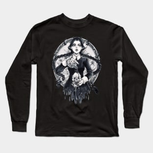 Wednesday Addams Long Sleeve T-Shirt